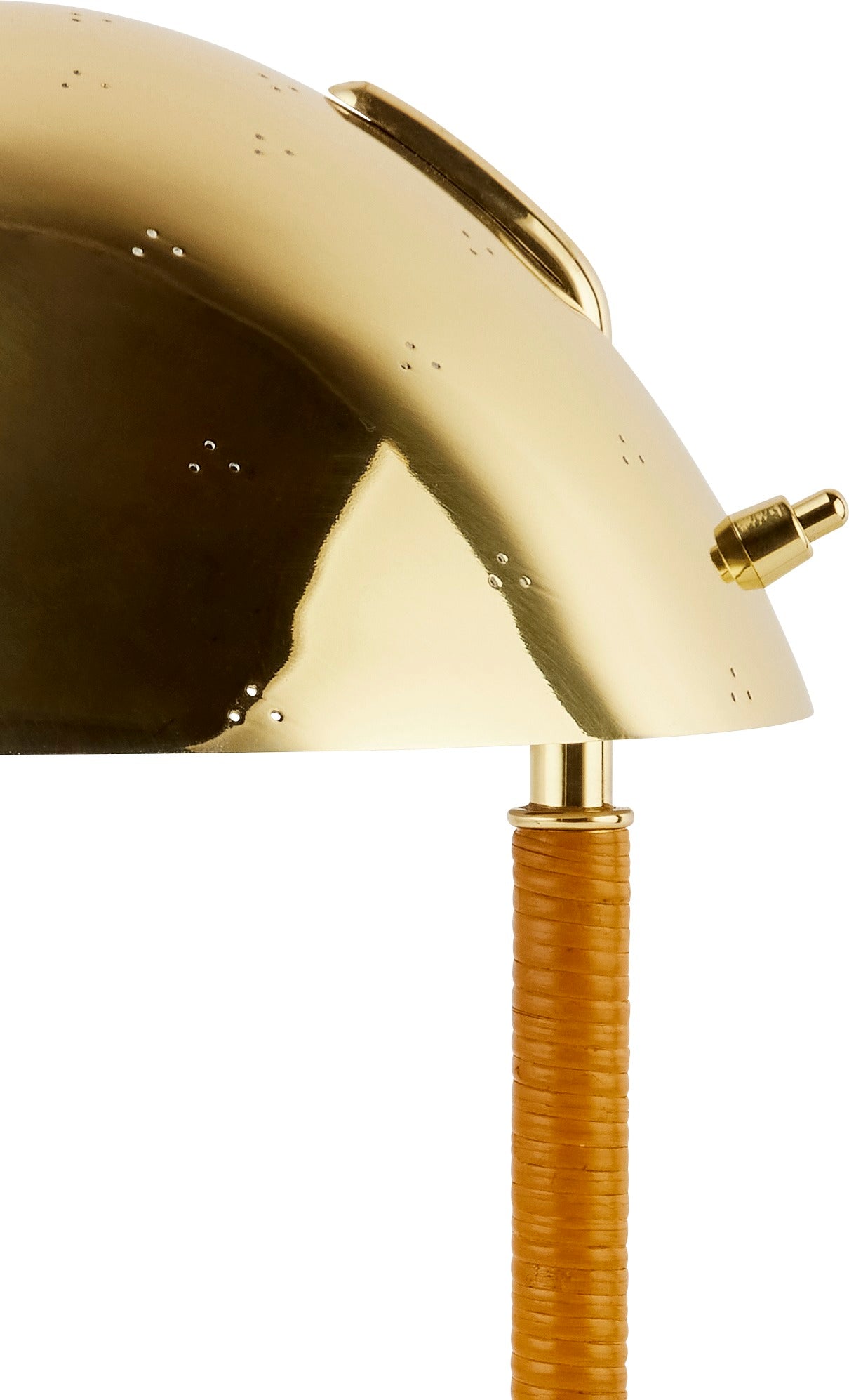 Tischlampe 9209 poliertes Messing