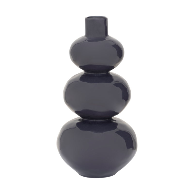 Wazon EMILY dunkelblau Keramik