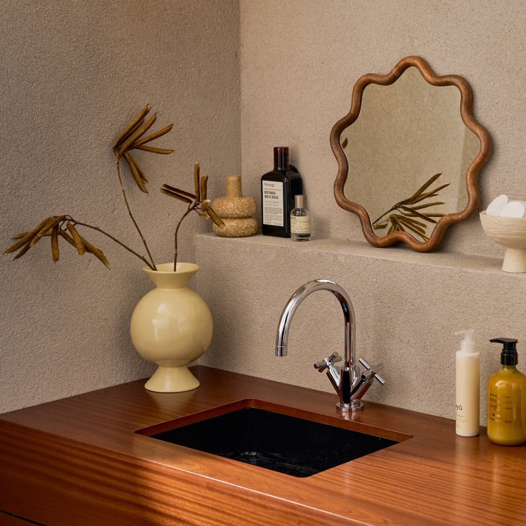 Vase KUDOS beige Keramik