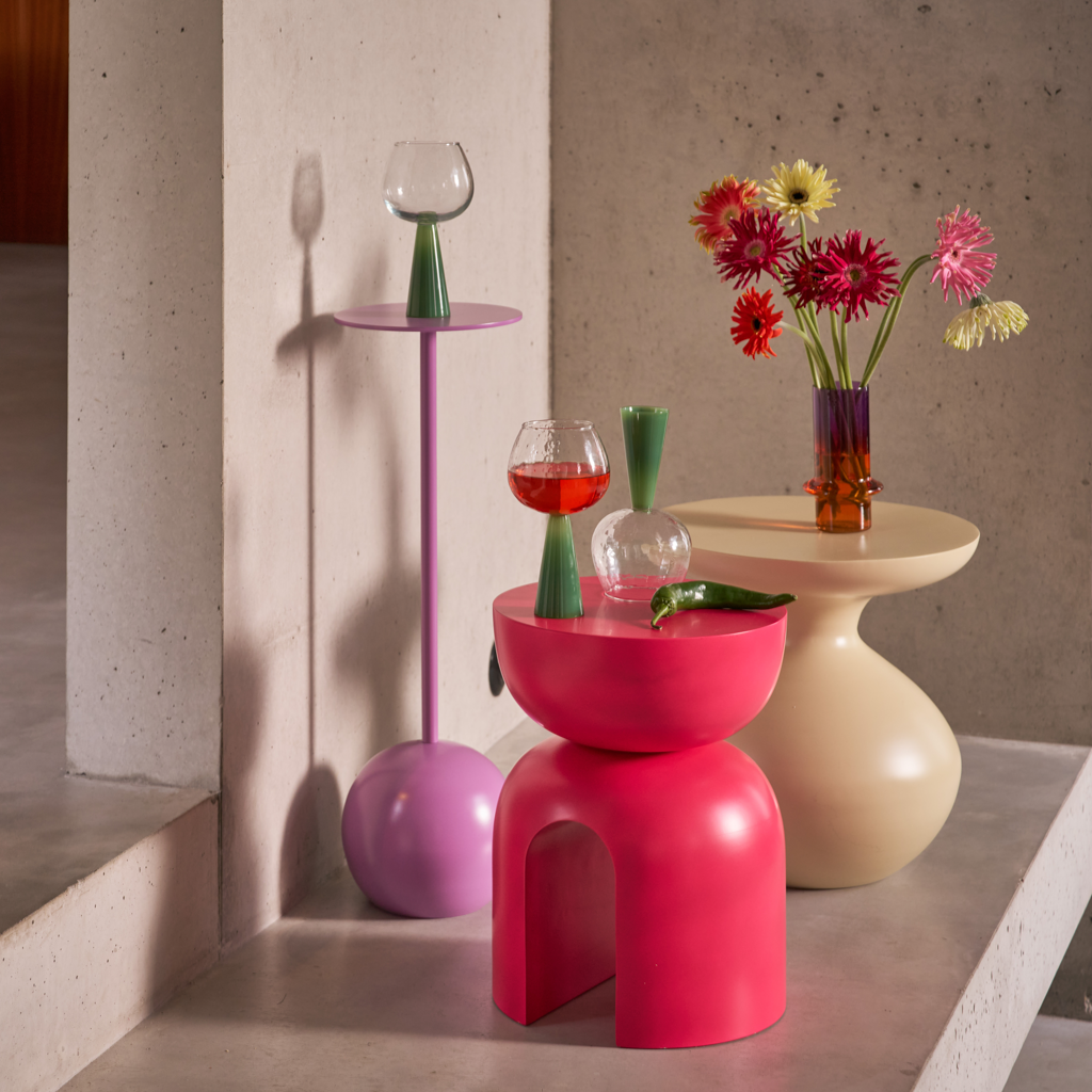 Beistelltisch BOJE rosa