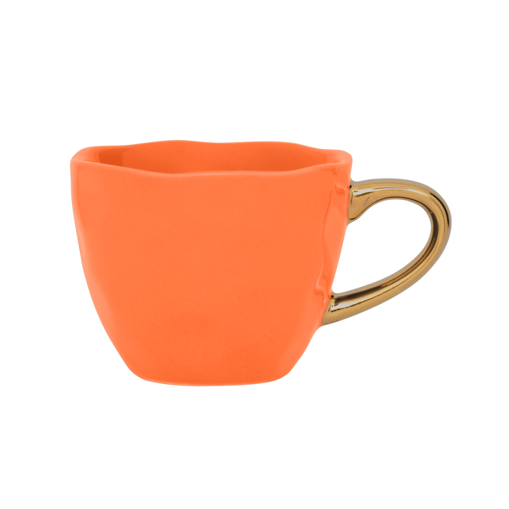 Filiżanka do espresso GOOD MORNING pomarańczowy ze złotym – Urban Nature Culture