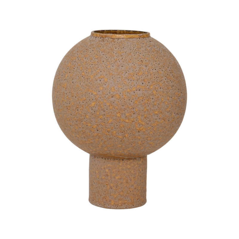 Wazon ceramiczny AMANZI brązowy – Urban Nature Culture