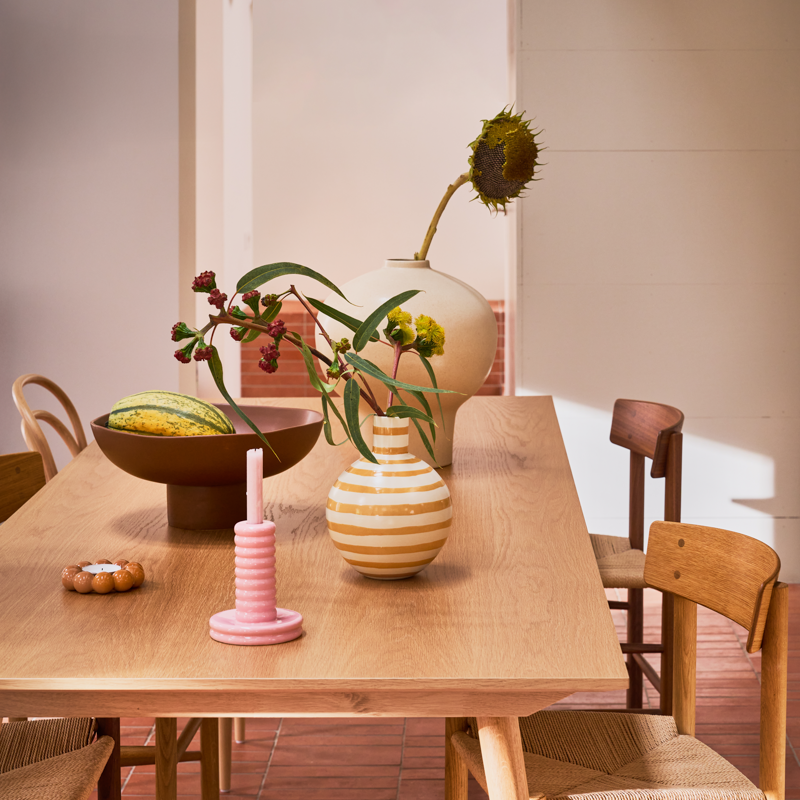 AMA Cream Ceramic Vase