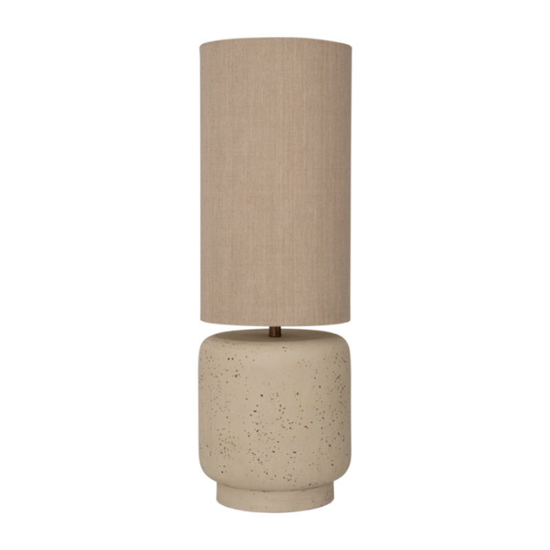 Stehlampe aus Keramik TLOE beige