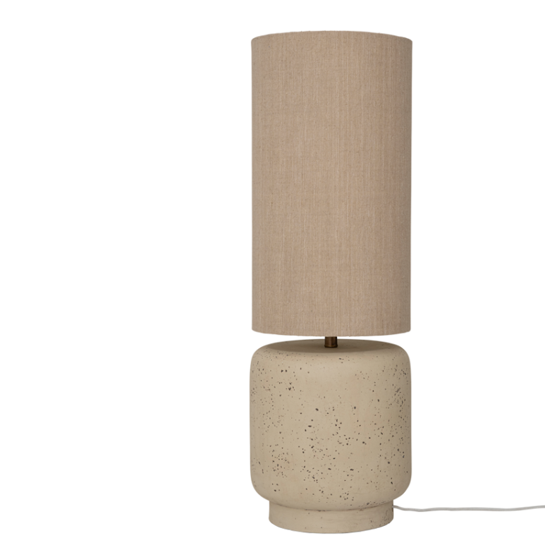 Stehlampe aus Keramik TLOE beige