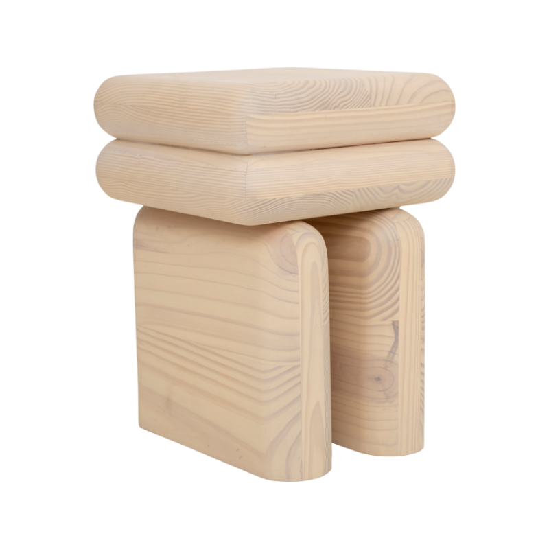 Stolik boczny MONO drewno sosnowe – Urban Nature Culture