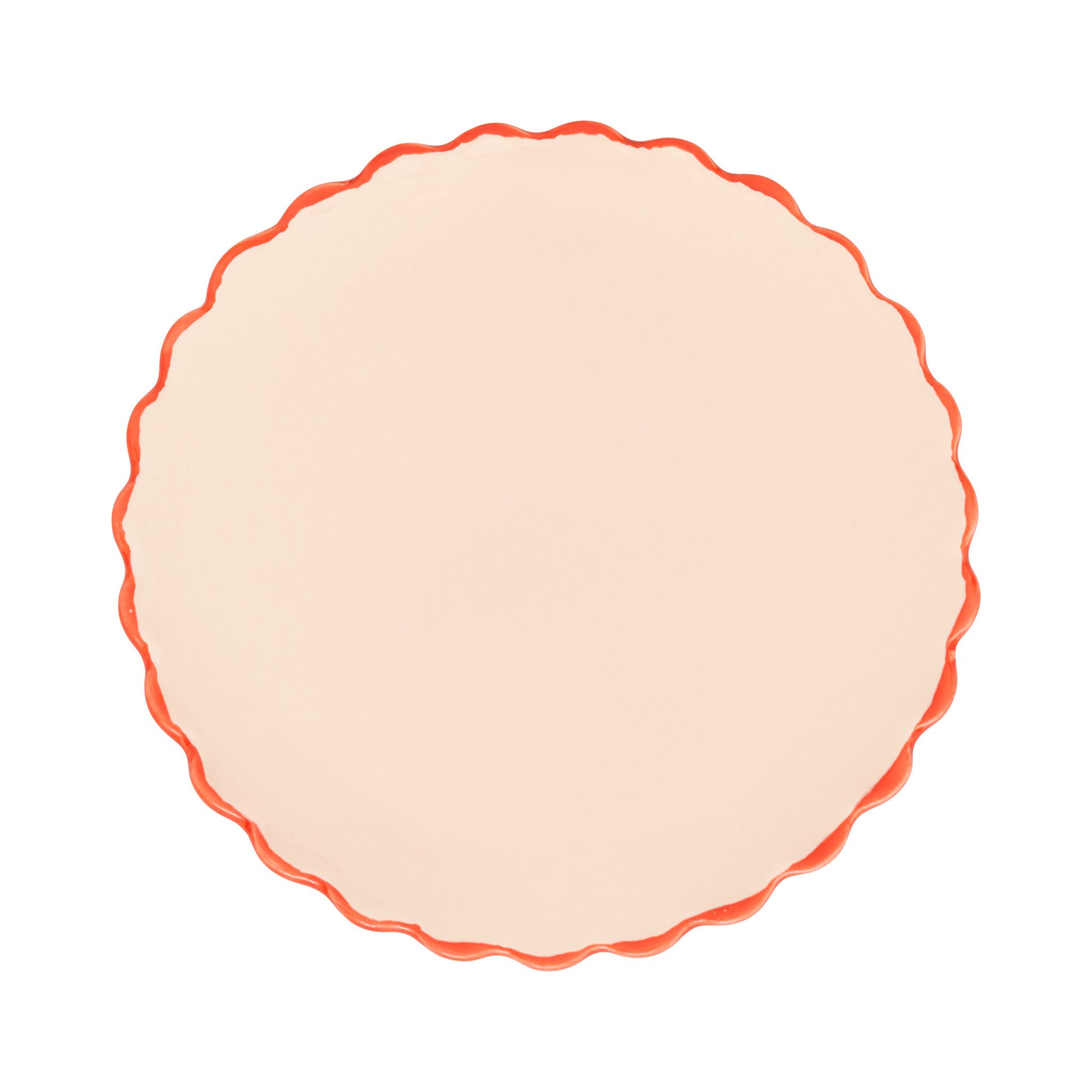 Dessertteller GOOD MORNING rosa Keramik