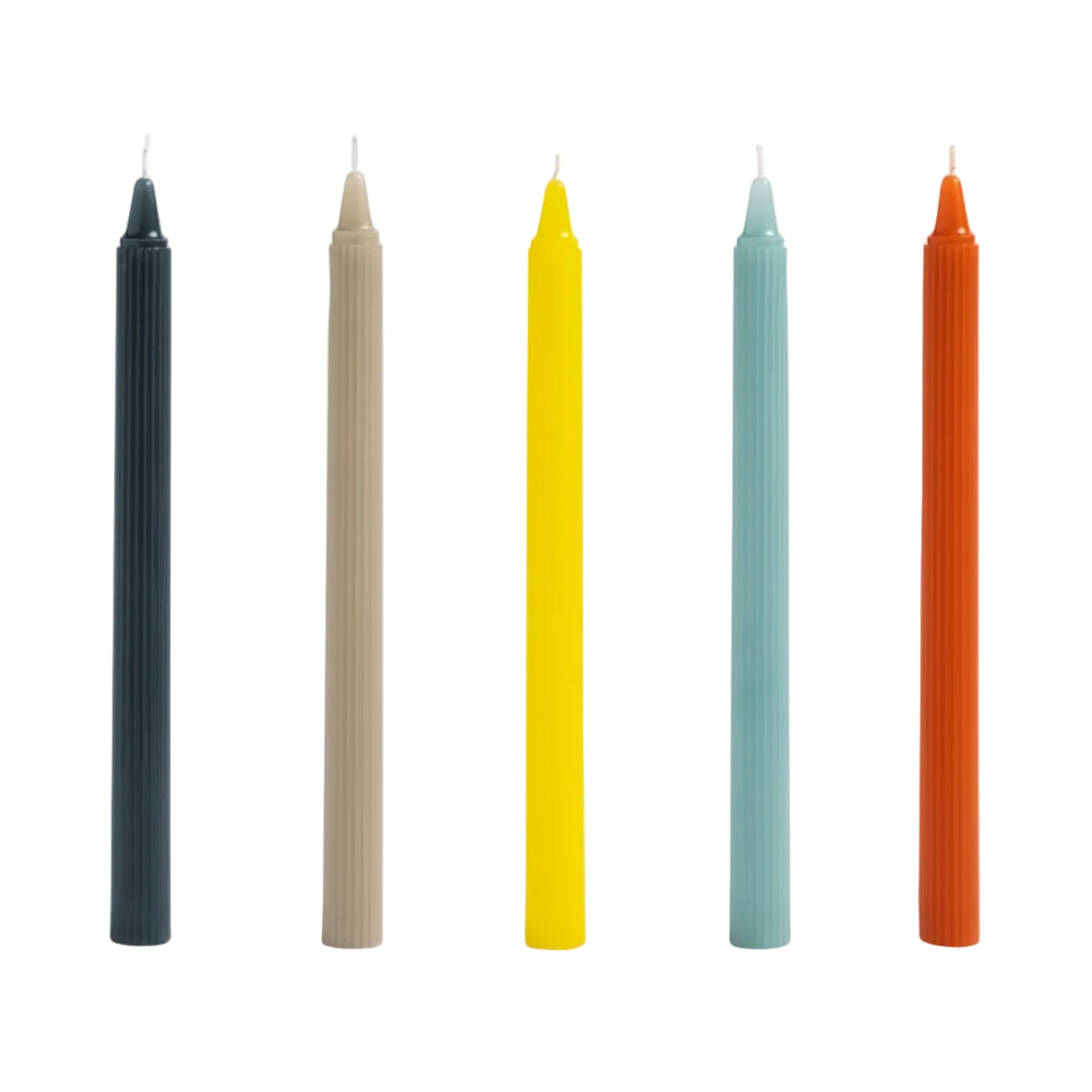 Ripple Colorful Candle Set