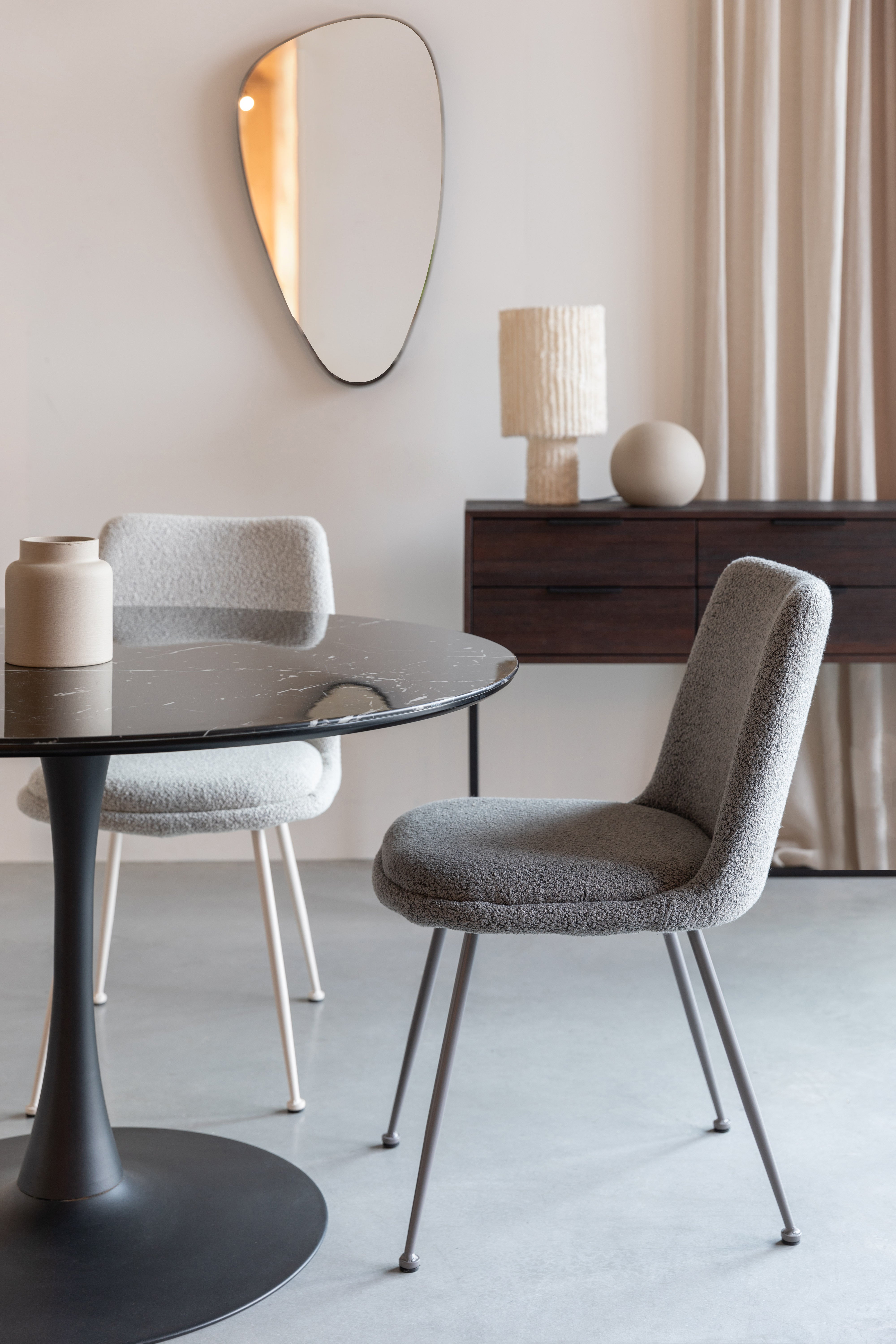 Krzesło FIJS kremowy – White Label Living