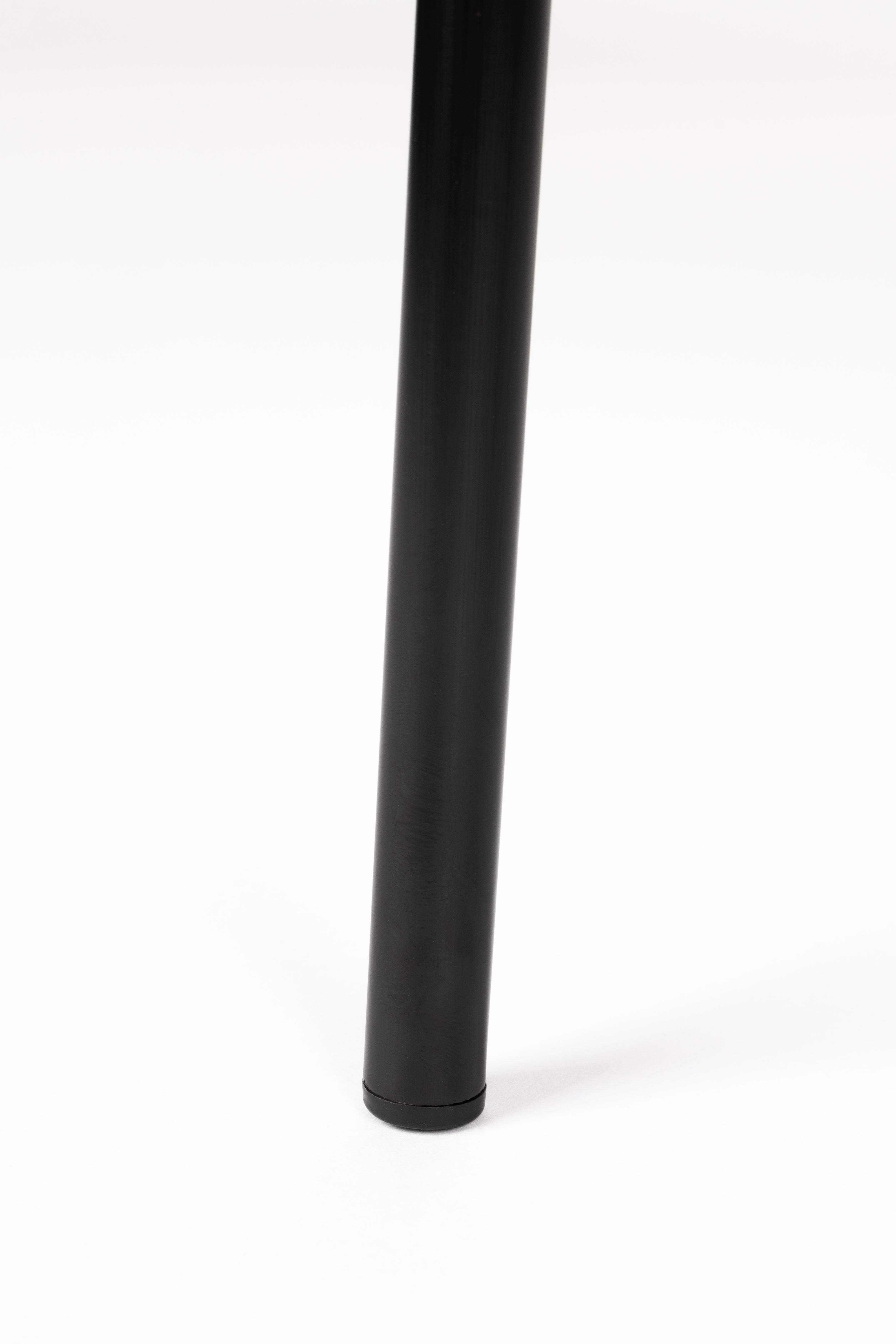 Stuhl DANDO rosa mit schwarzem Gestell