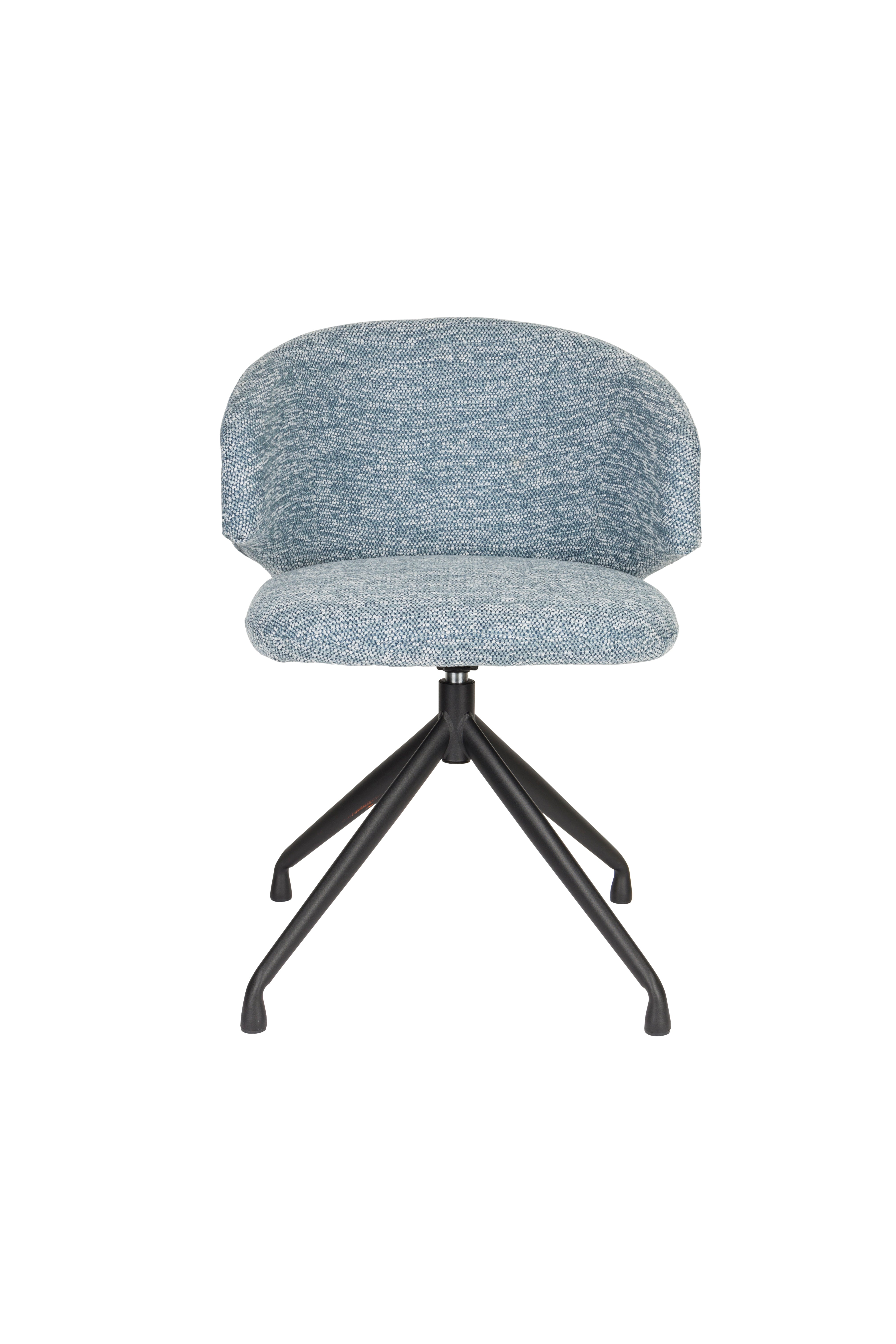 BALADO swivel chair blue with black base