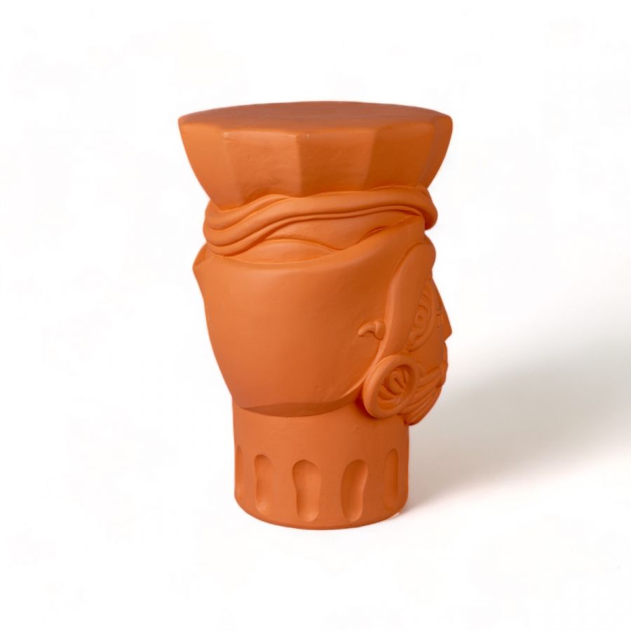 MAGNA GRAECIA Stool - MAN terracotta