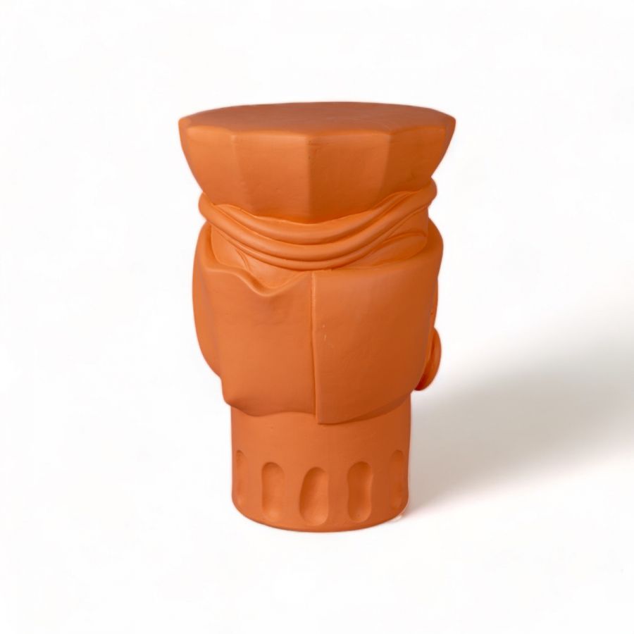 MAGNA GRAECIA Stool - MAN terracotta
