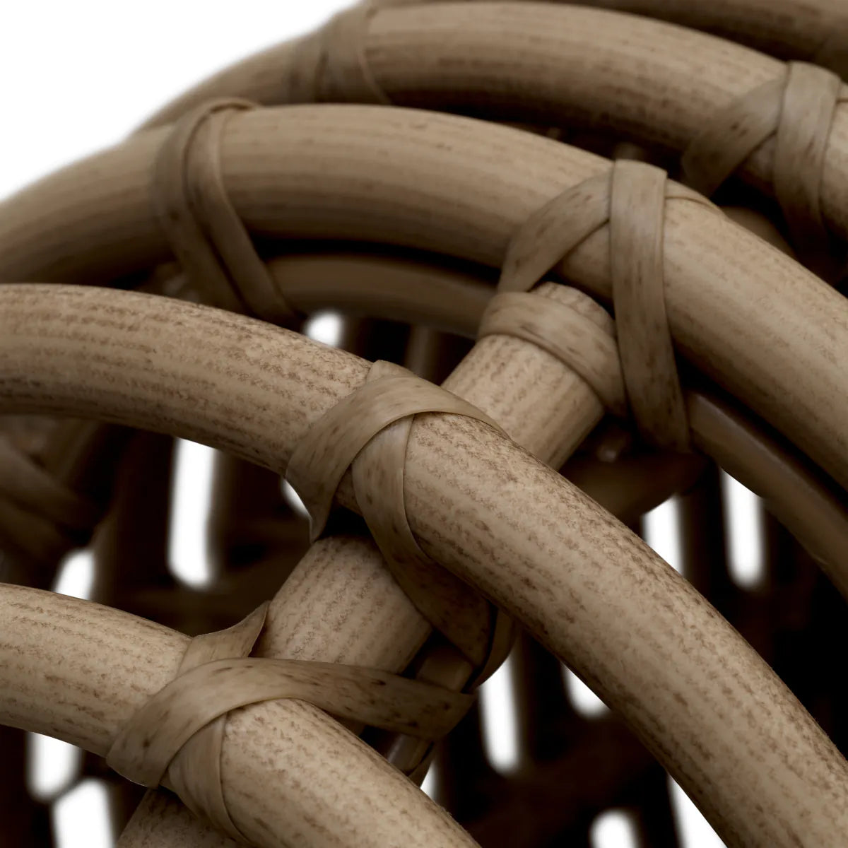 SIDERNO synthetic rattan outdoor sofa