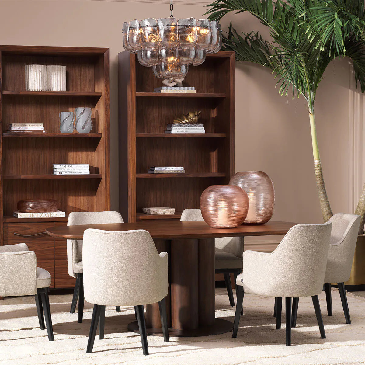 Vase ALESSIO pfirsichfarben