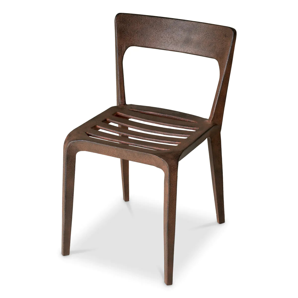 Stuhl QUENTIN oxidiertes Aluminium