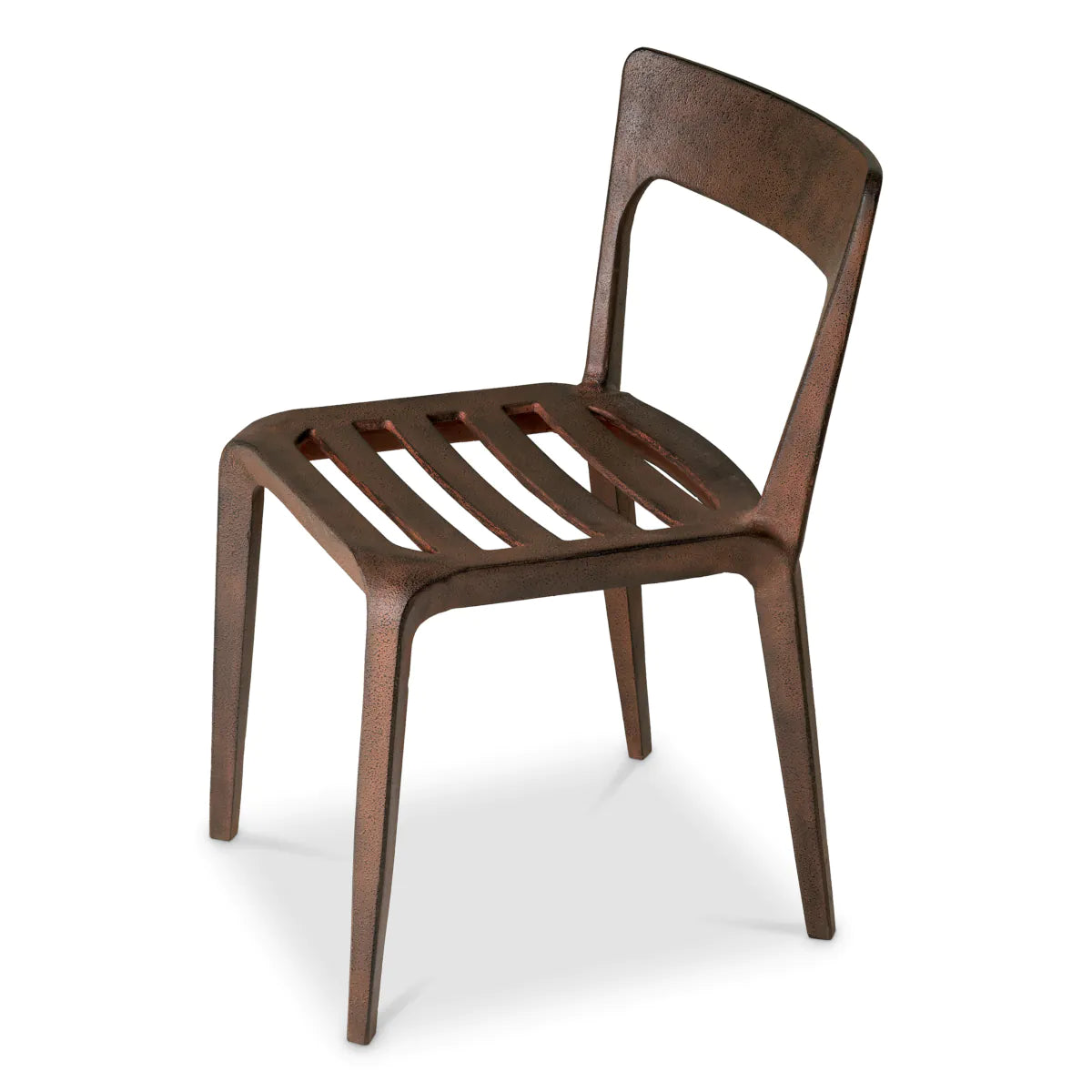 Stuhl QUENTIN oxidiertes Aluminium