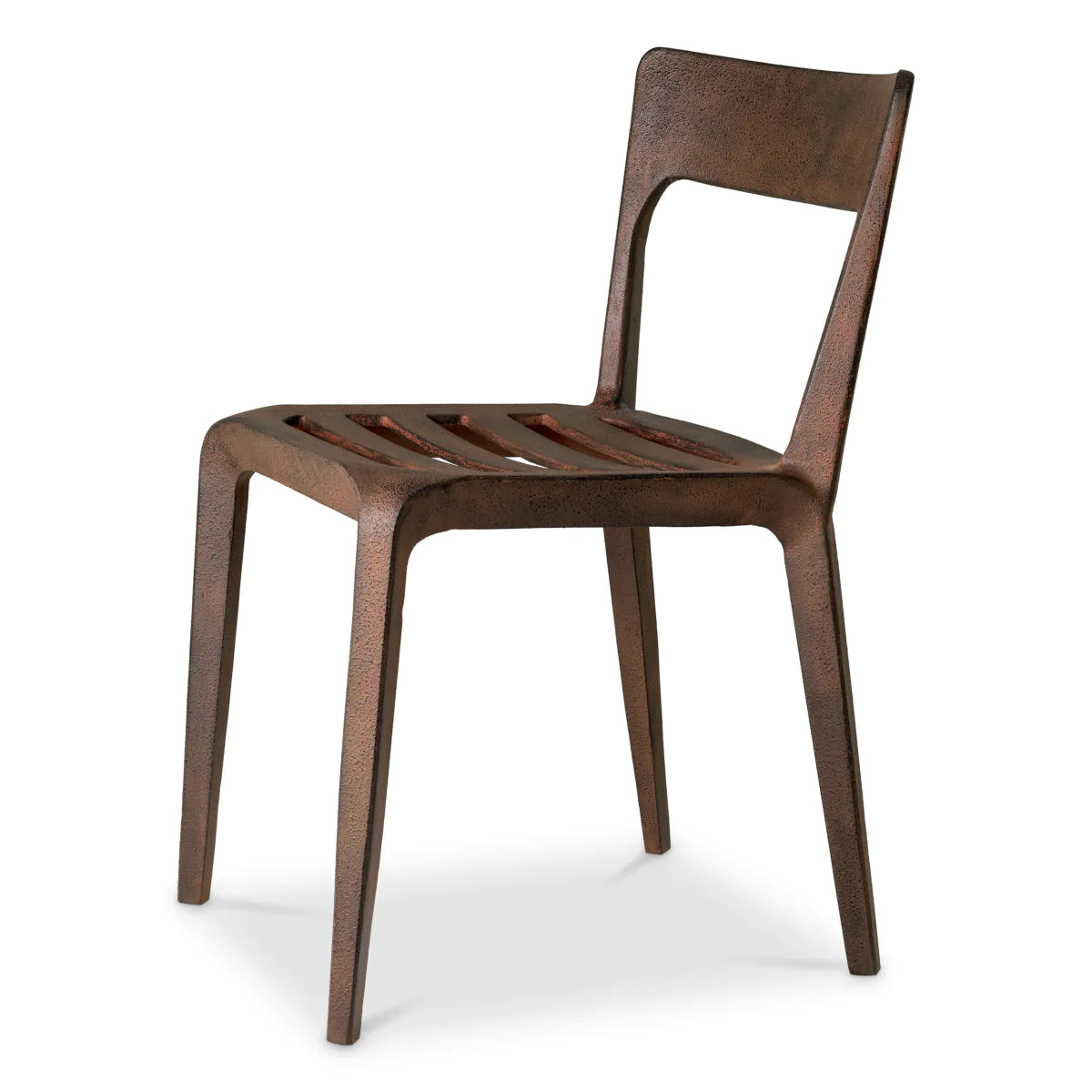 Stuhl QUENTIN oxidiertes Aluminium