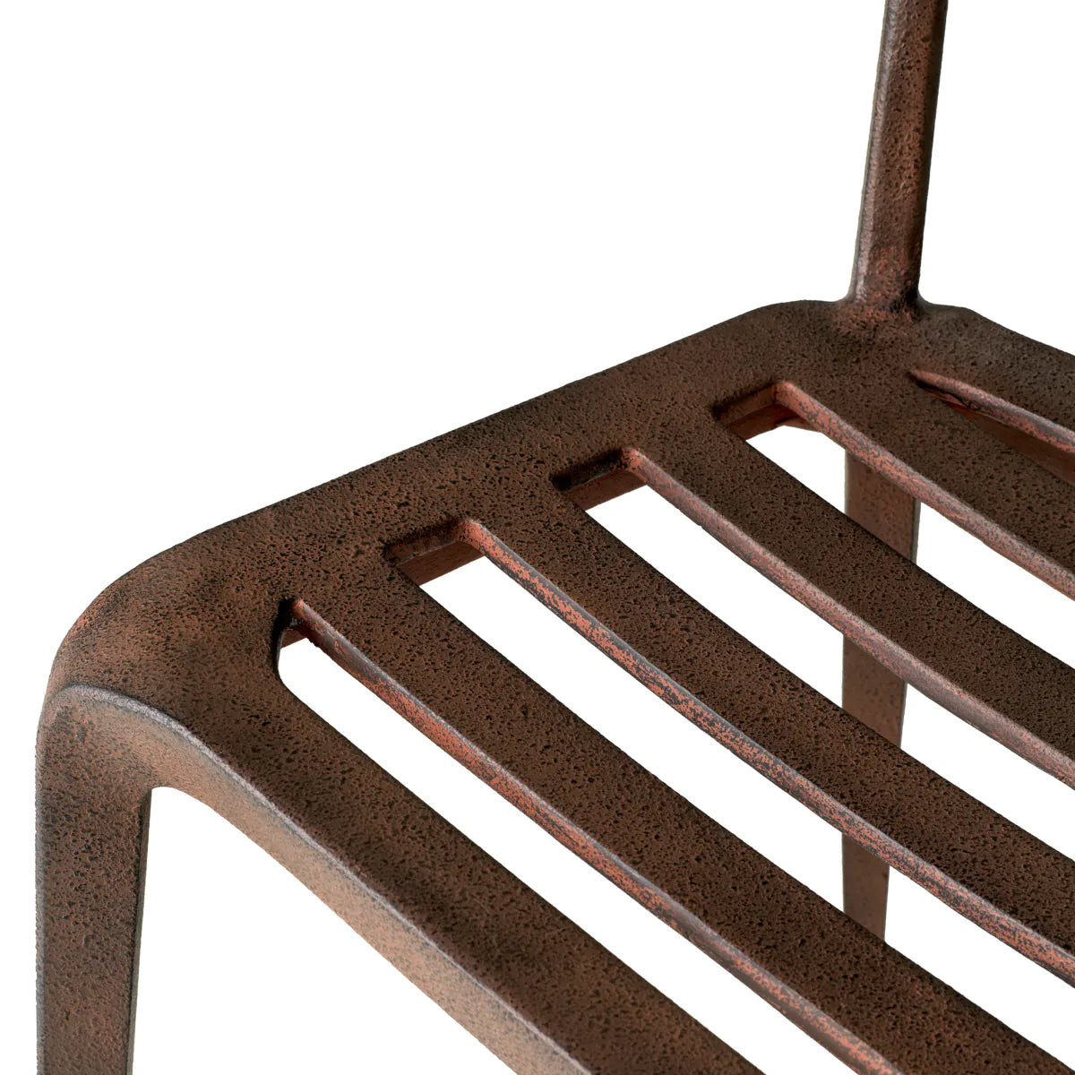 Stuhl QUENTIN oxidiertes Aluminium