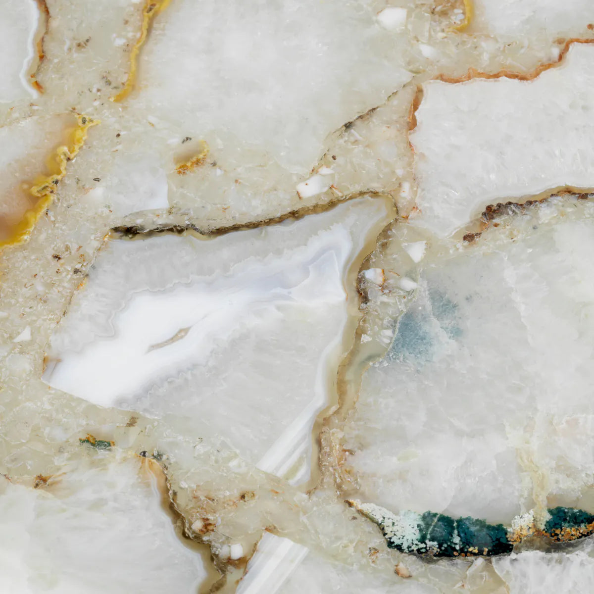 SONORA agate round tray