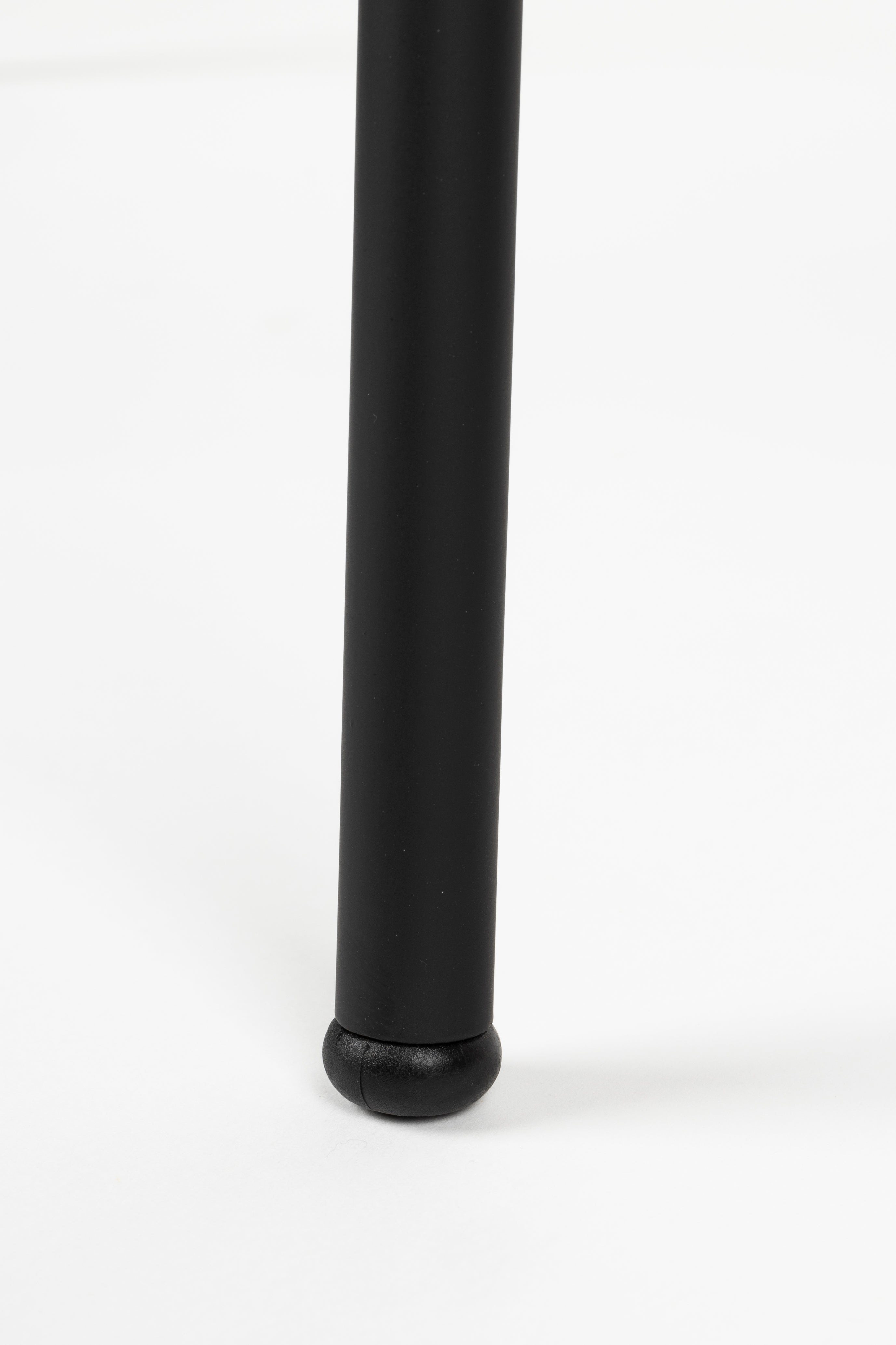 ZELO pink armchair with black base