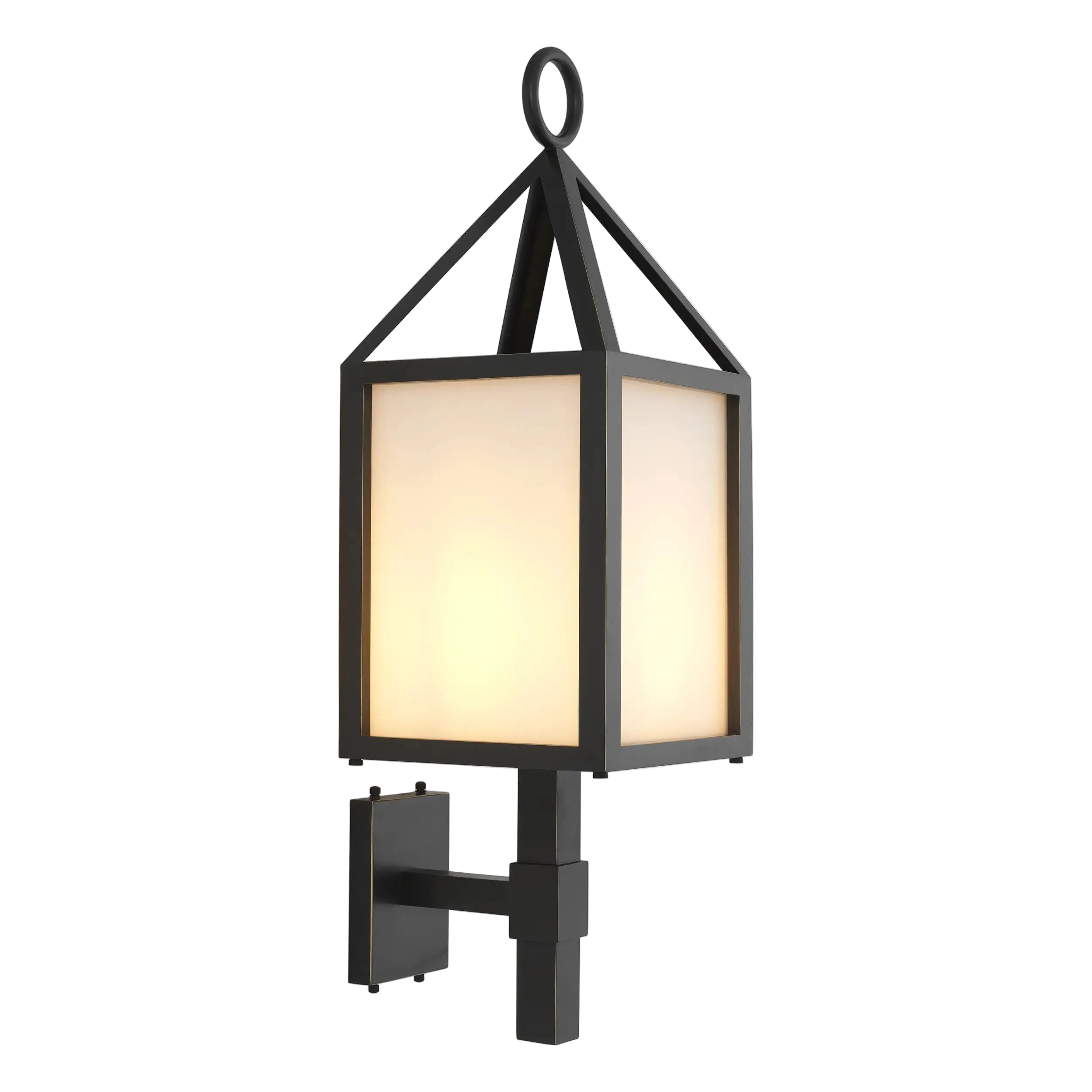 RISERVA Black Outdoor Wall Light
