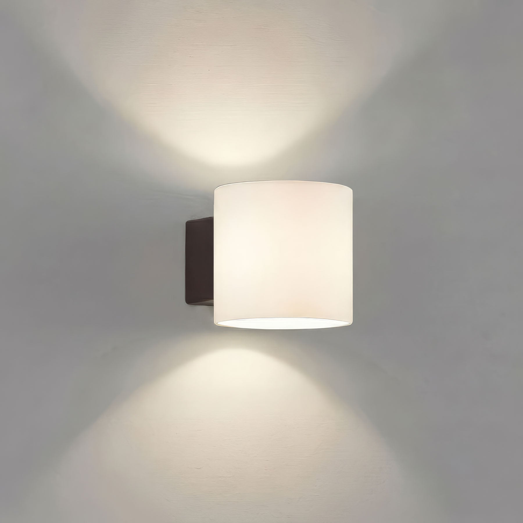 Lampa ścienna TUBE brązowy