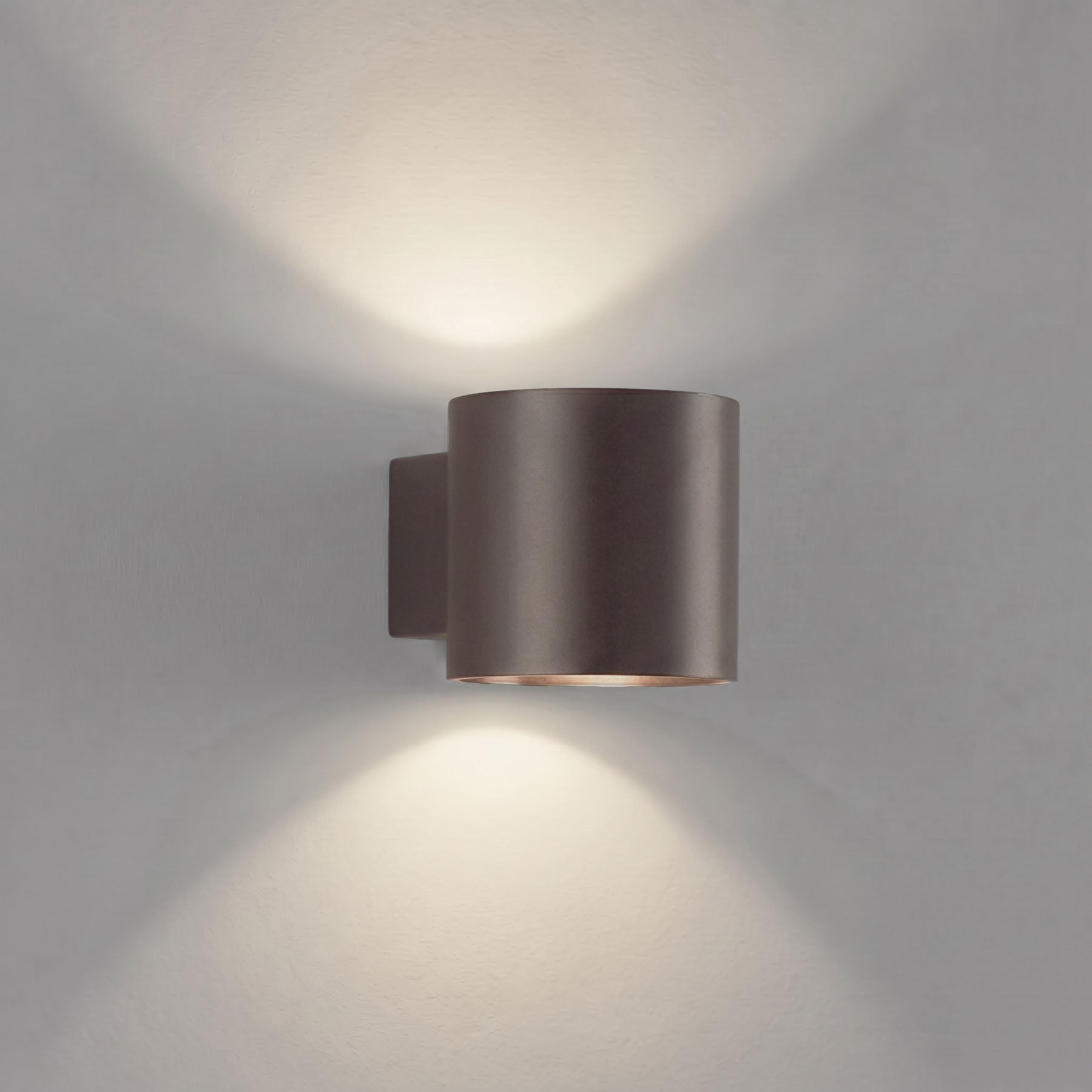 Lampa ścienna TUBE brązowy