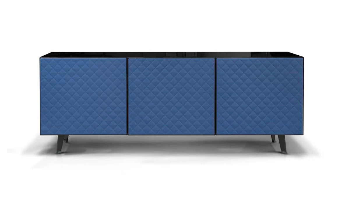 Komoda MELODY granatowa ekoskóra Rosanero Eye on Design