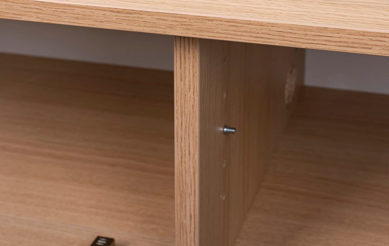 Szafka RTV GŁOŚNIKOWA fornir Rosanero Eye on Design