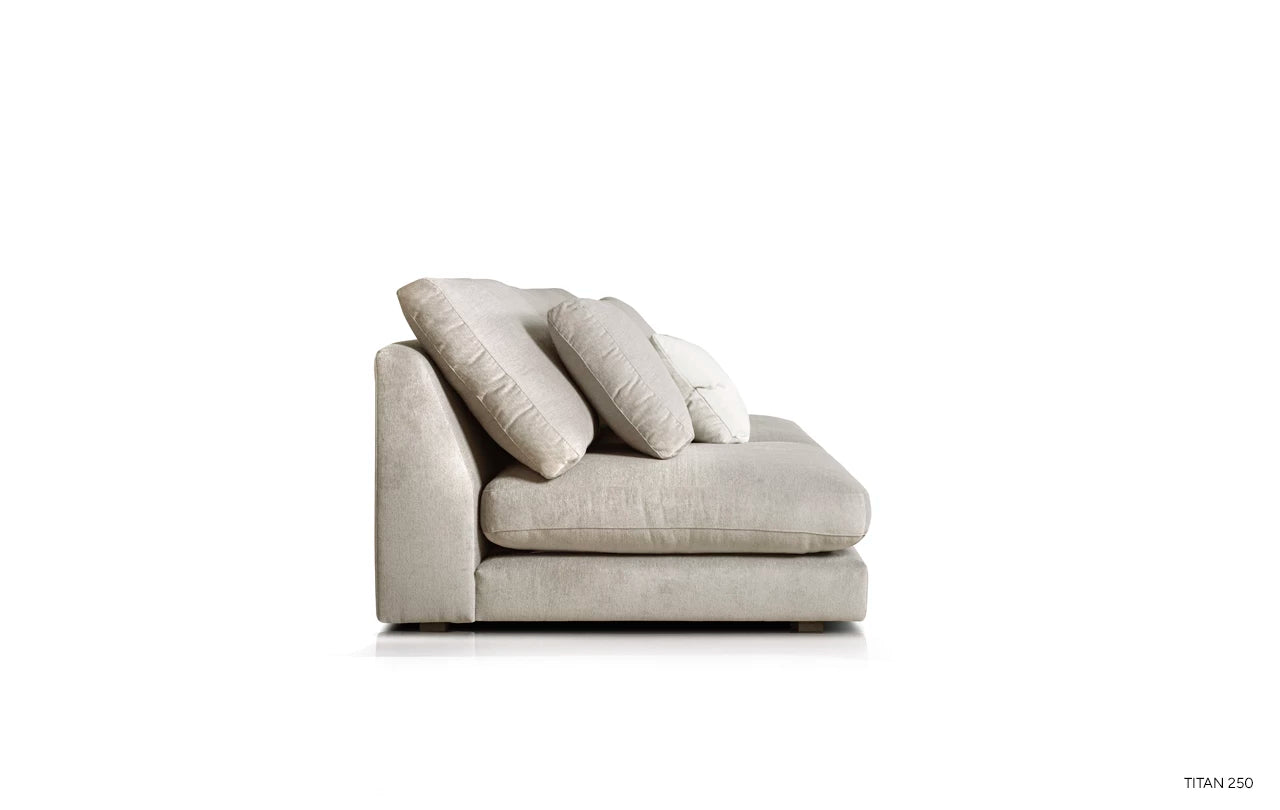 Modularer linker Ecksofa NOOR personalisierbar