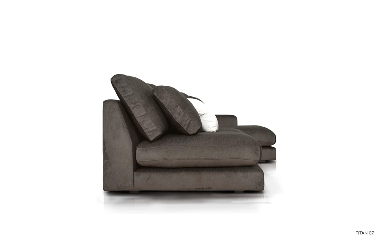 Modularer linker Ecksofa NOOR personalisierbar