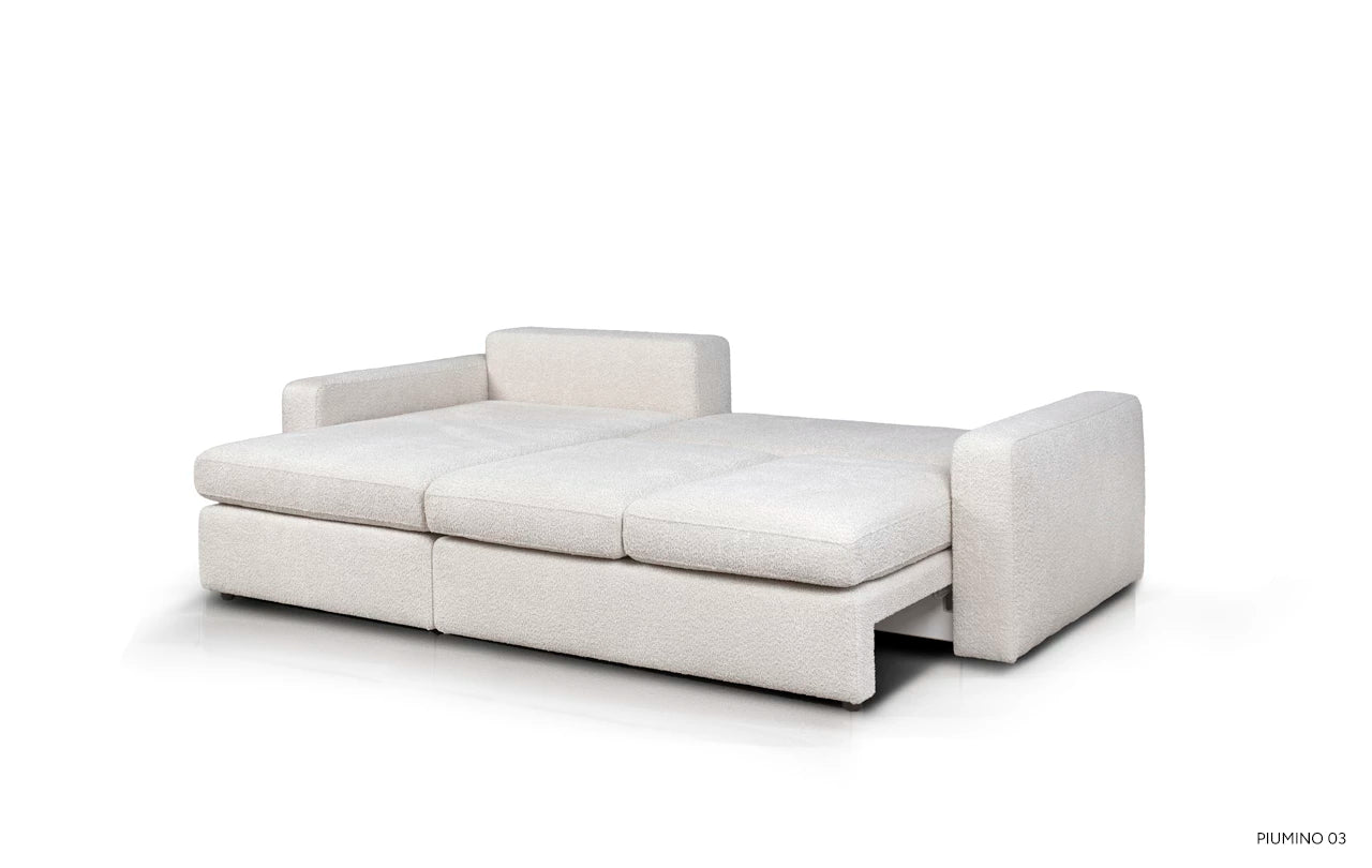 Left-facing sofa bed ZAZU customizable