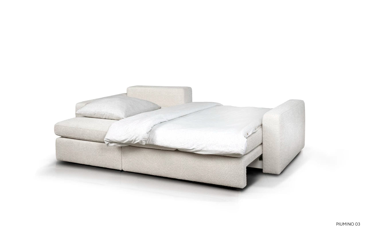 Left-facing sofa bed ZAZU customizable