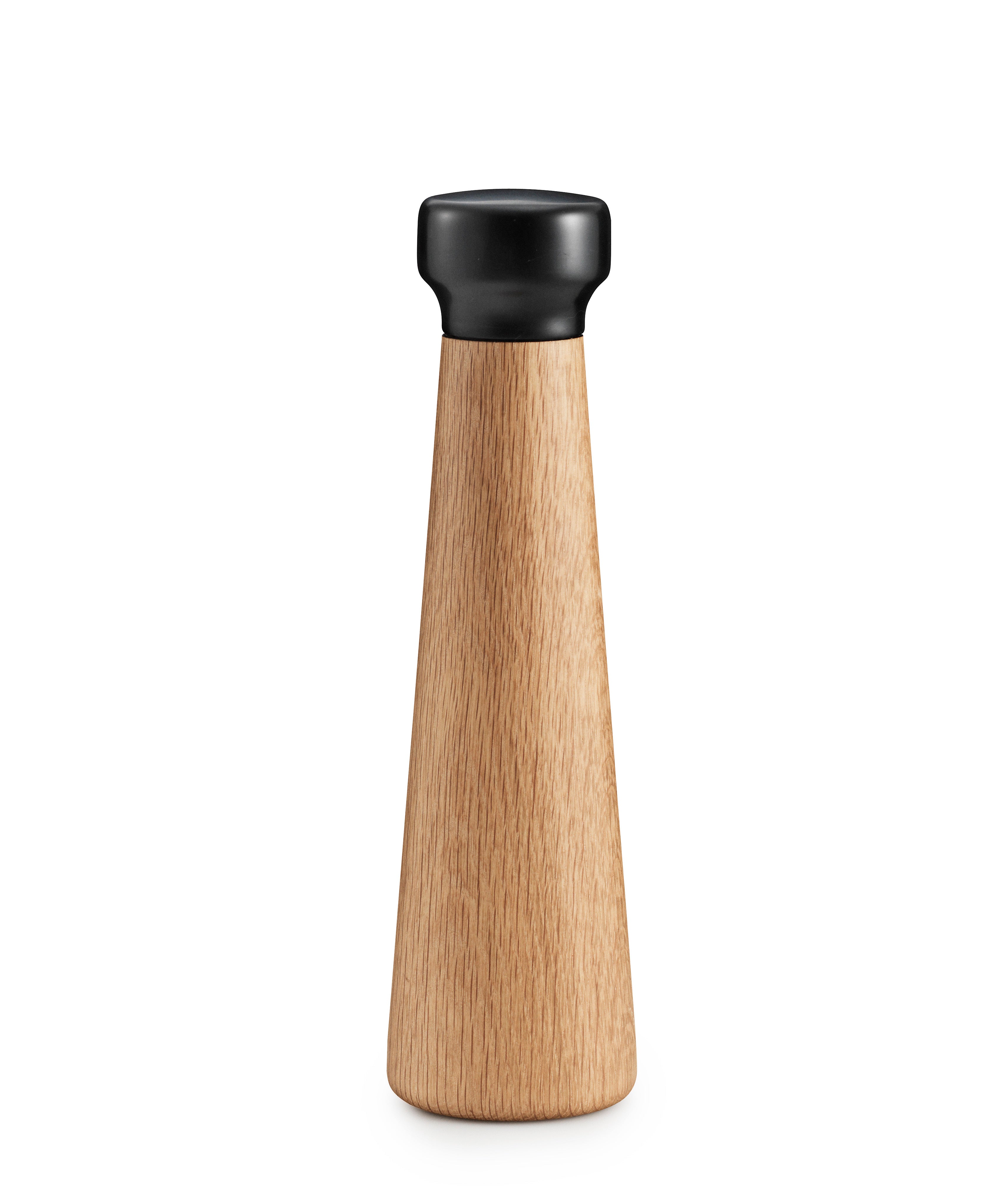 CRAFT Oak Wood Pepper Mill with Black Marble