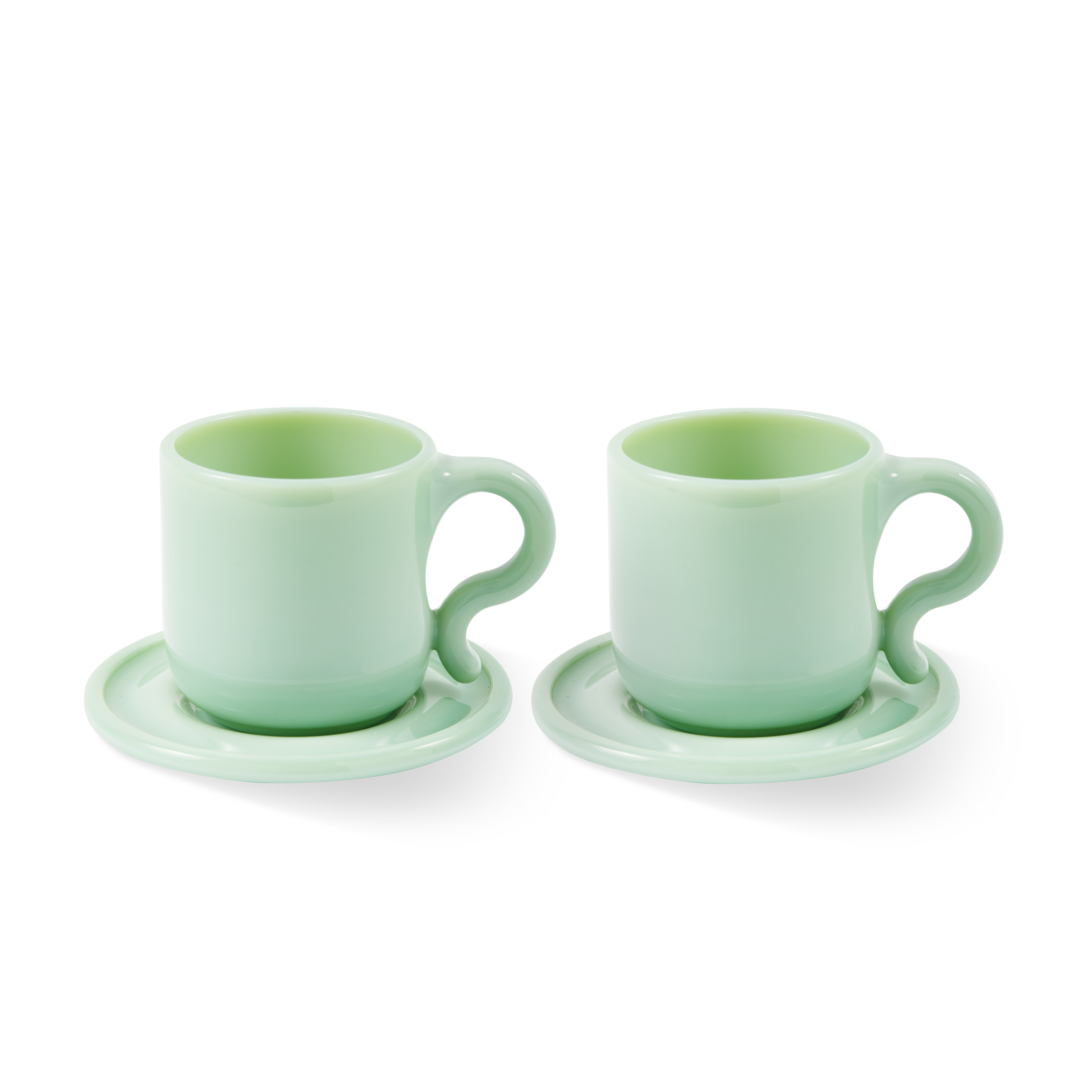Cappuccino-Becher-Set GOBI hellgrün