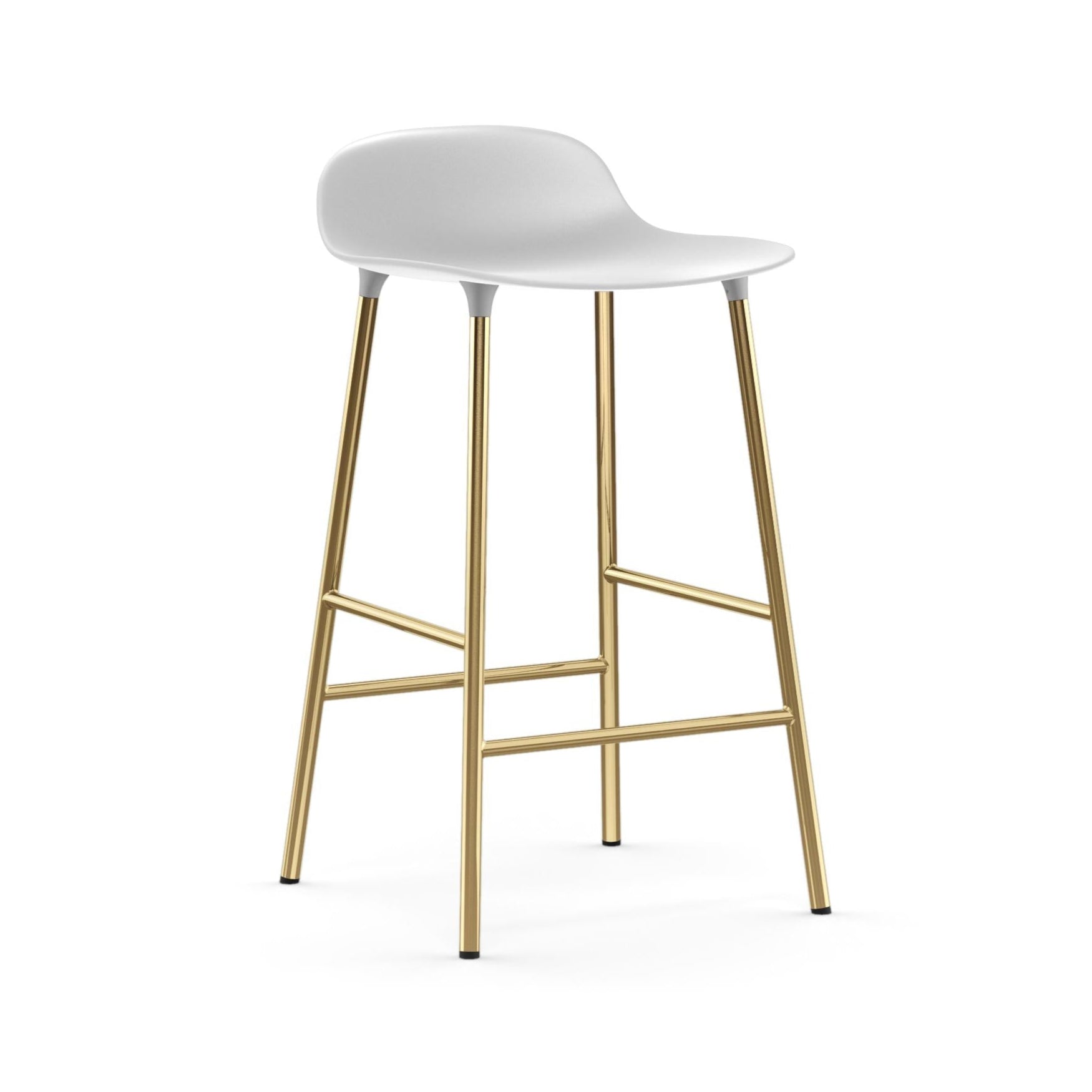 White Hocker forms with a golden base