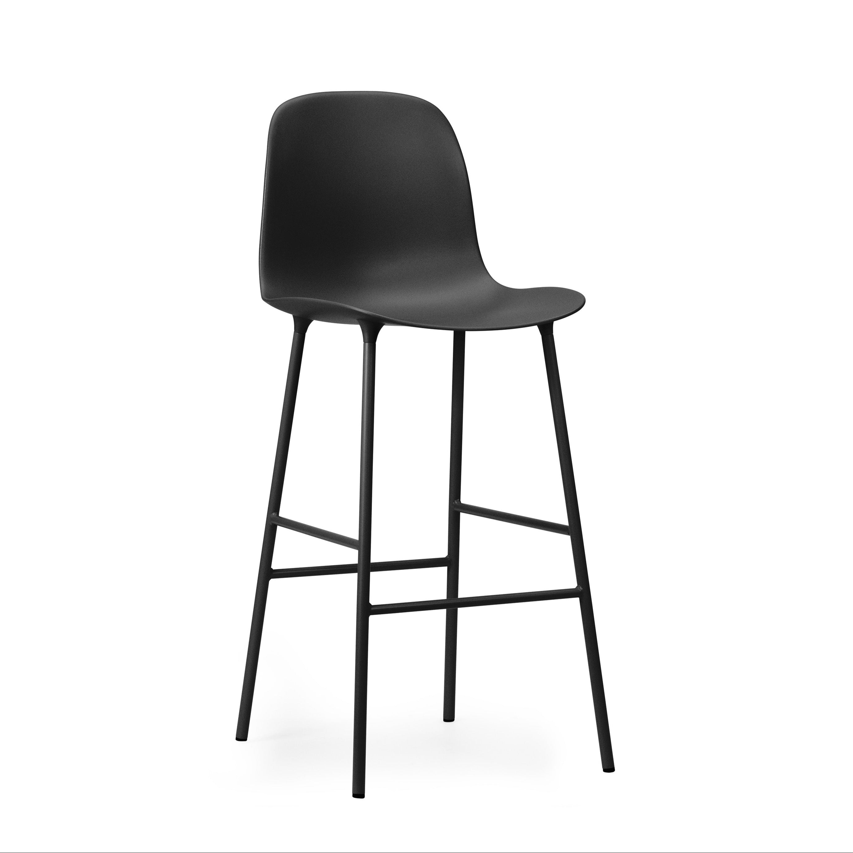 Black bar chair