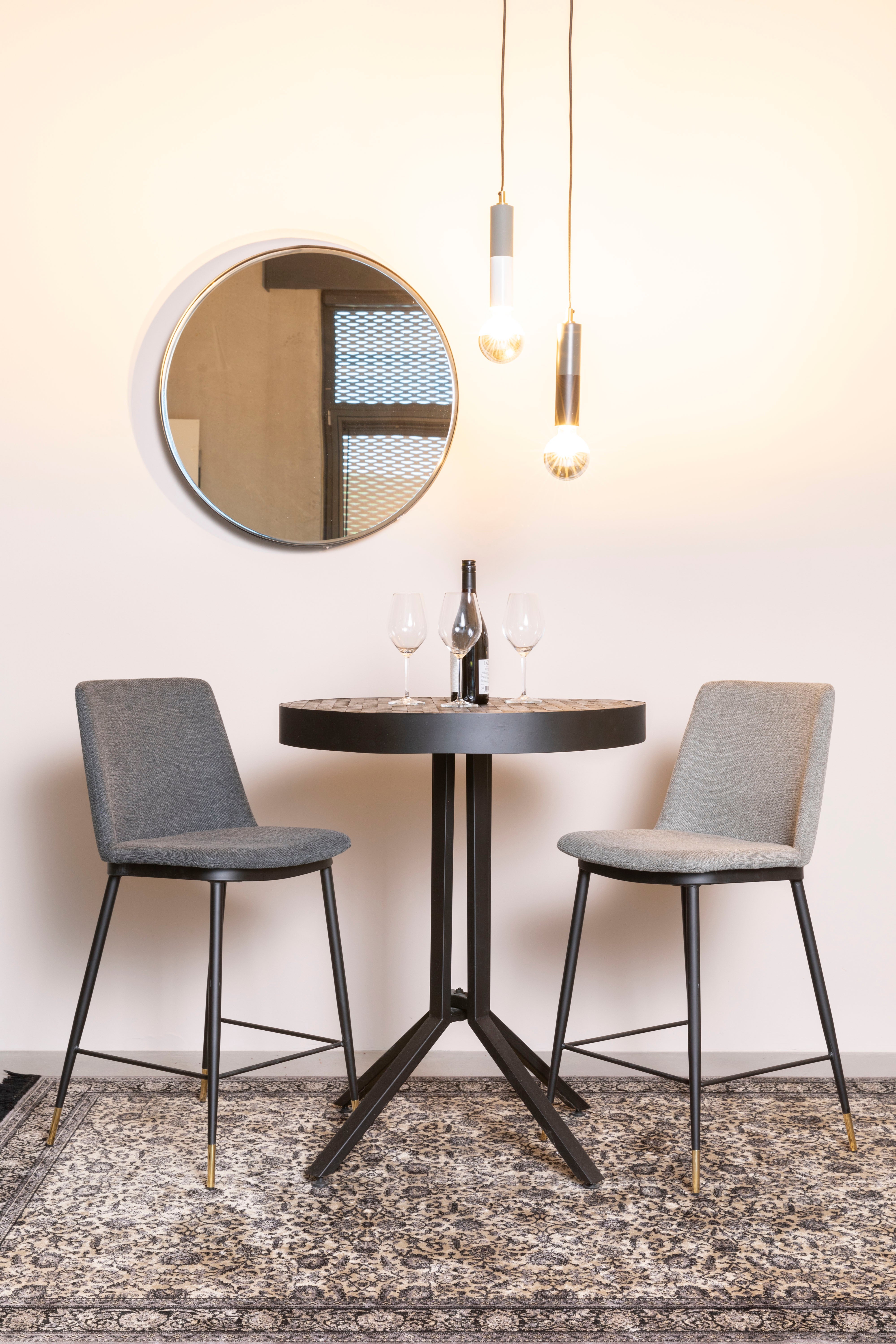 Barstuhl Lionel dunkelgrau