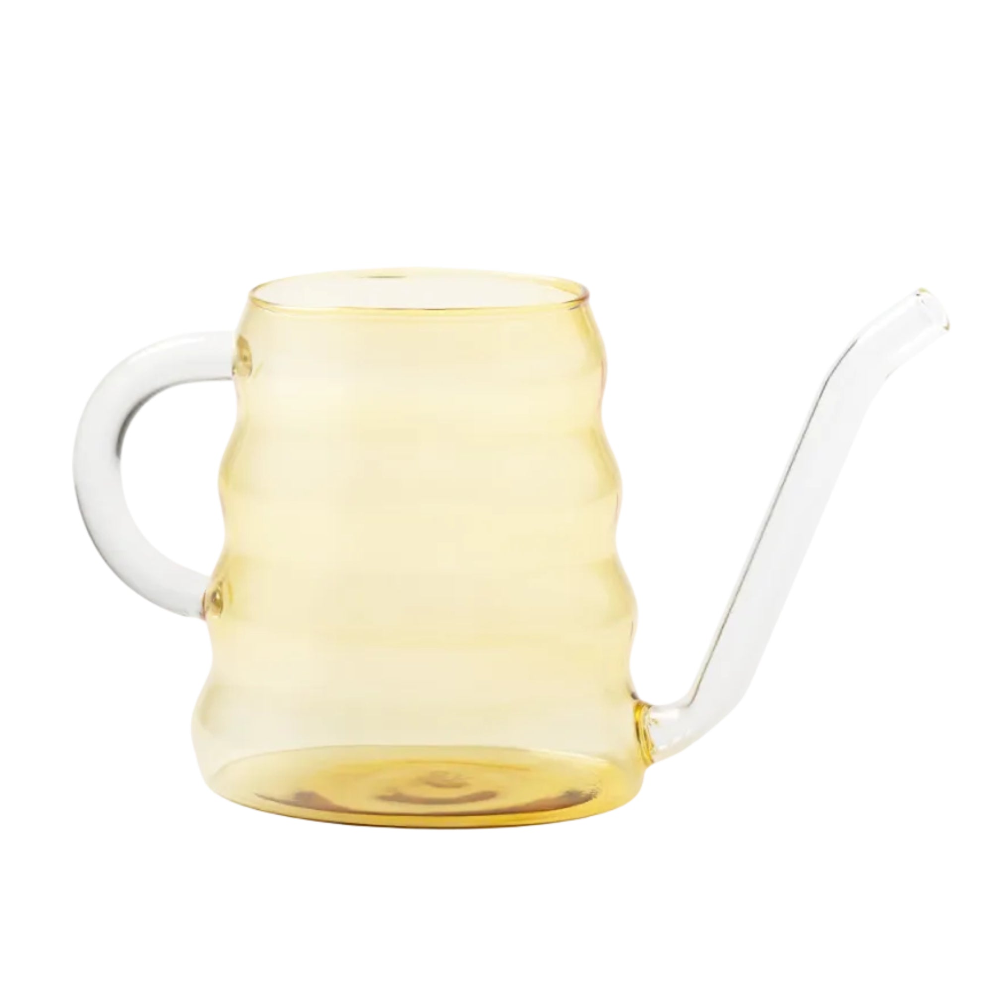CAN SWELL watering can yellow glass
