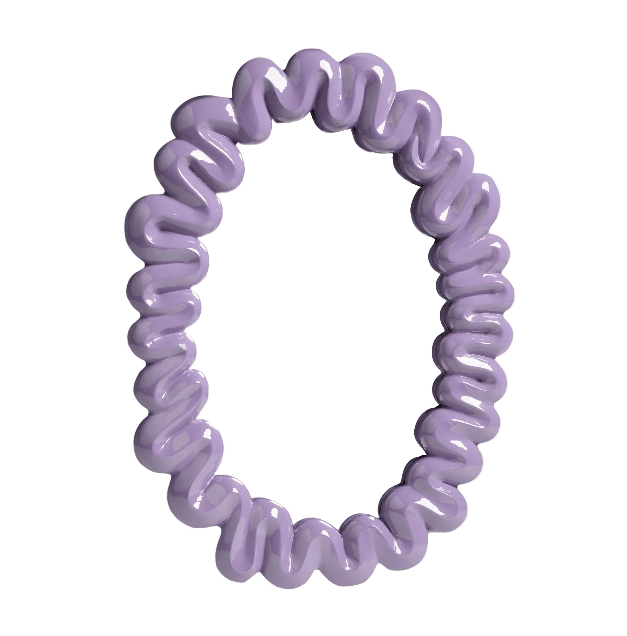 Oval Mirror DRIBBLE Purple