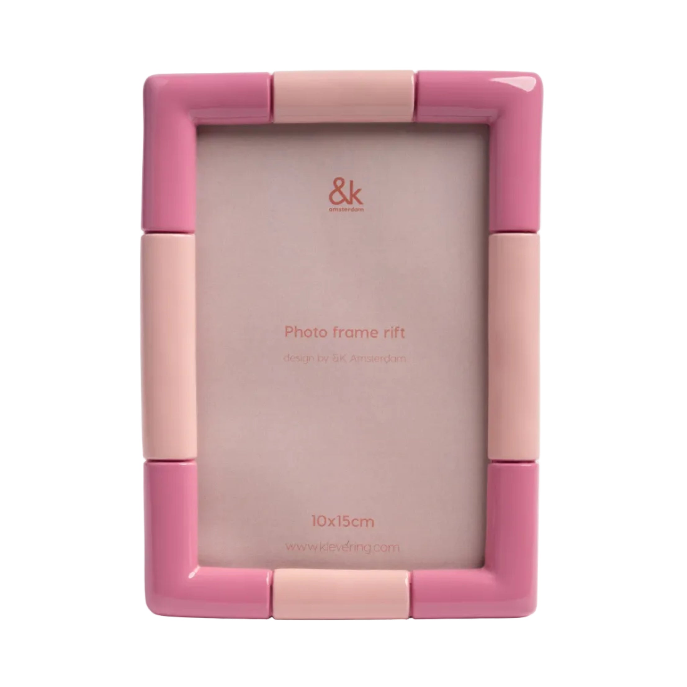 Fotorahmen RIFT RECHTECK rosa