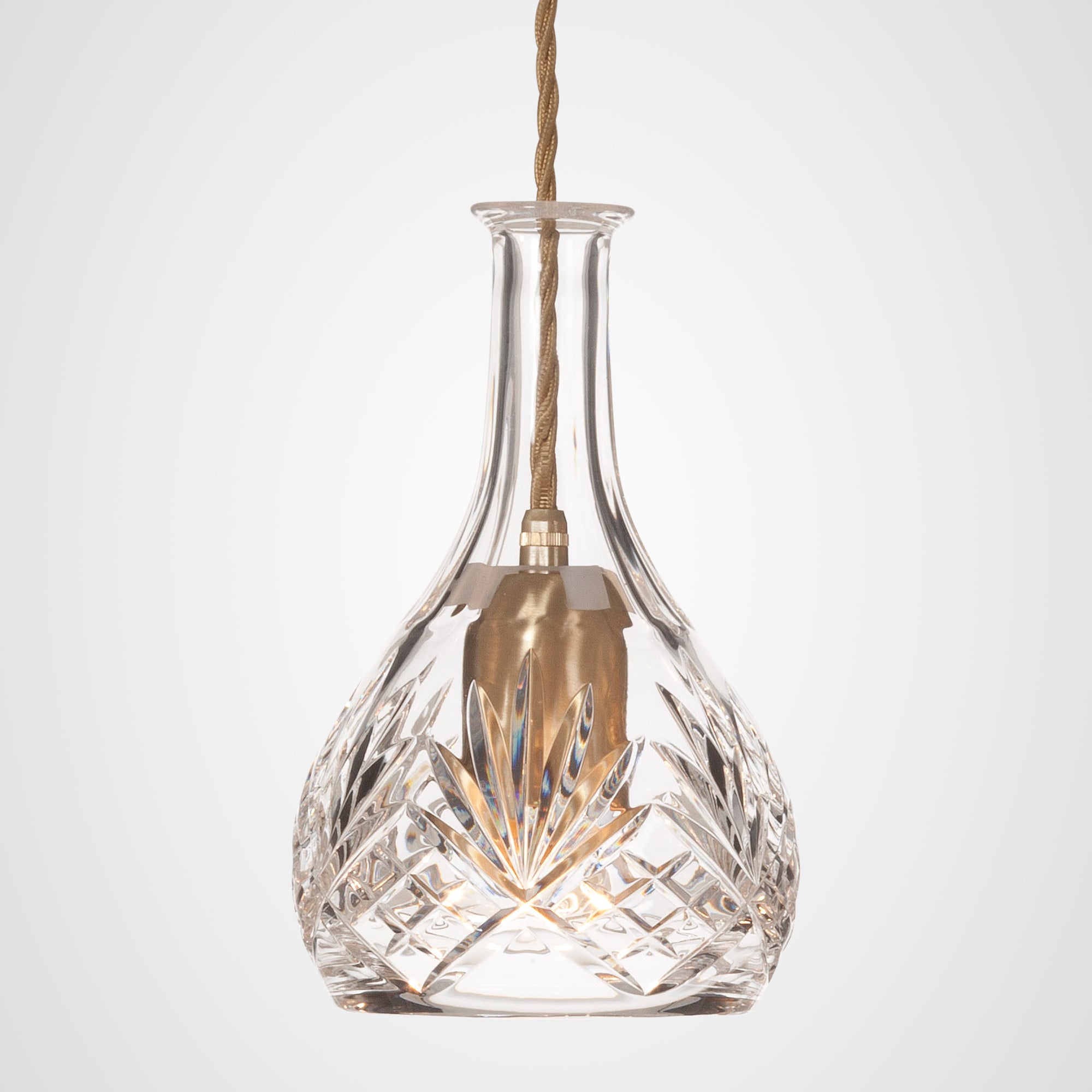 Lampa wisząca BELL DECANTERLIGHT szkło kryształowe
