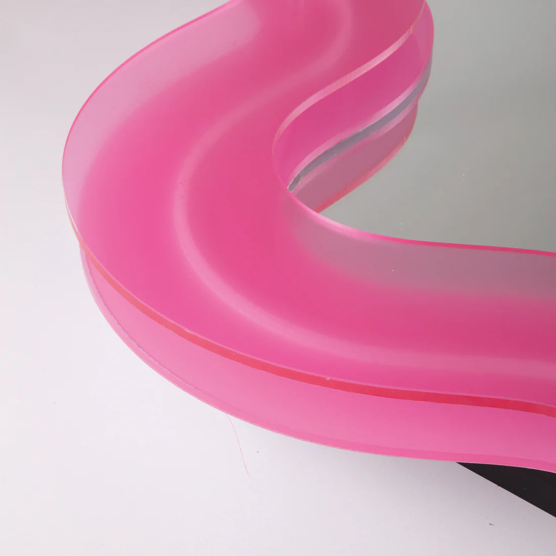 Supercurve Mirror - rosa Blume