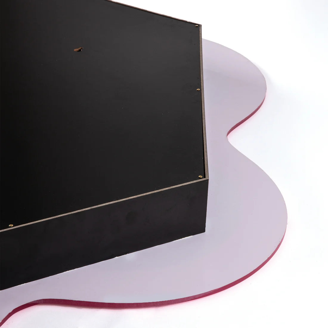 Supercurve Mirror - rosa Blume