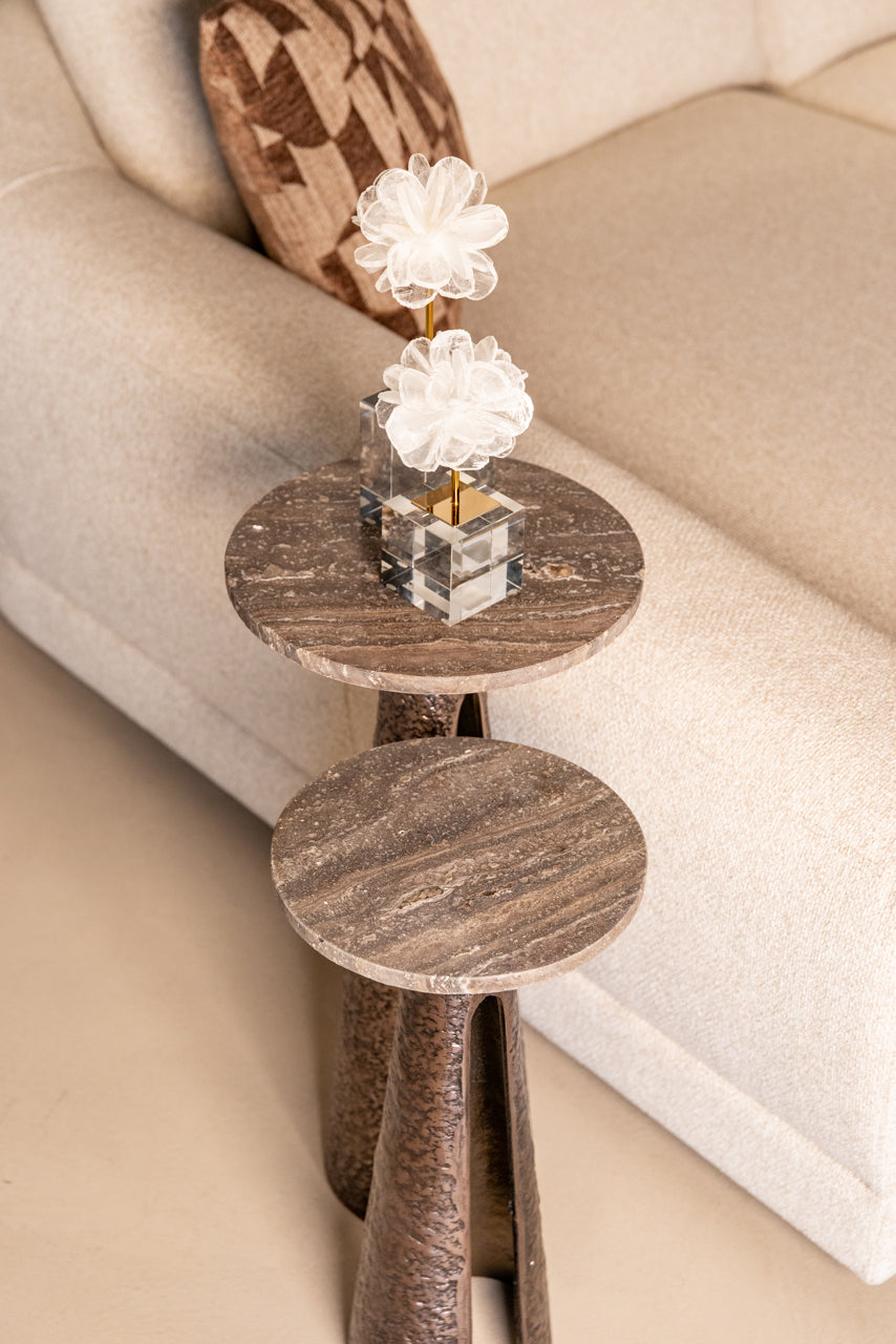 ELDORA Brown Side Table