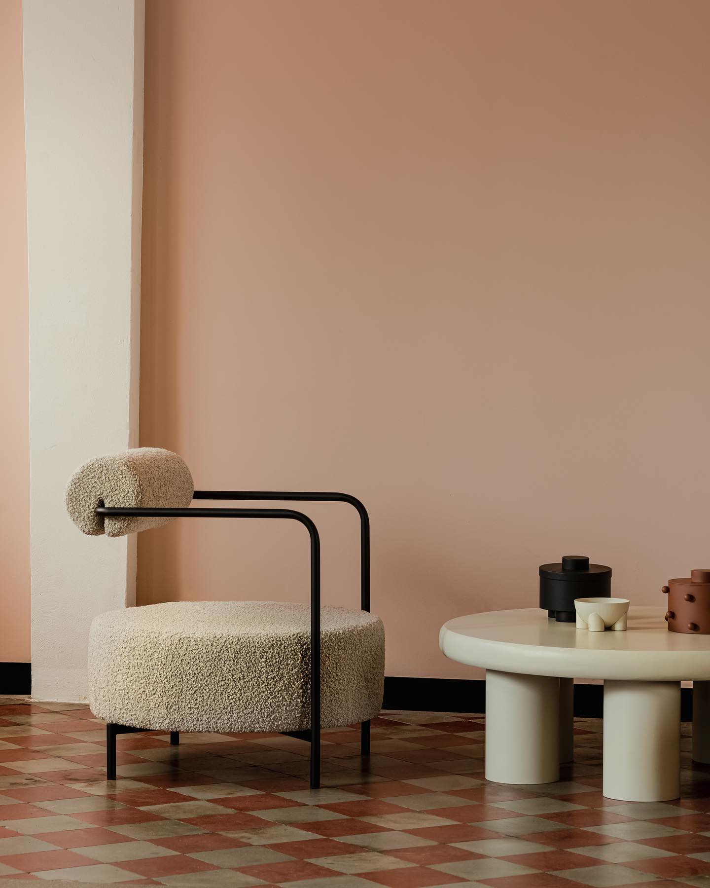 Saffron gepolsterter Sessel