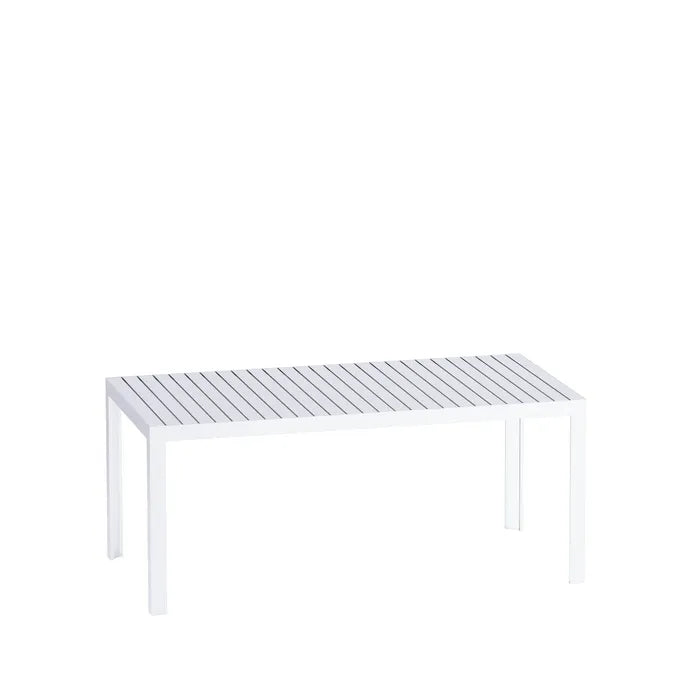 Kalimba white garden table