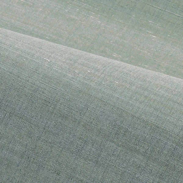 Structural wallpaper imitating silk SORA - CELADON tea green