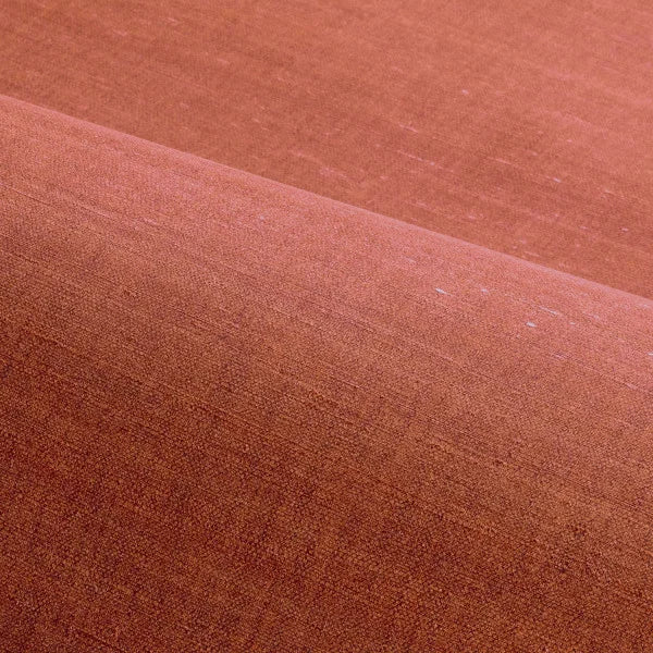 Strukturierte Tapete, die Seide imitiert SORA - ORANGE BRULE rot-orange